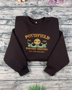 Fall Halloween cozy Pottsfield crewneck – embroidered sweatshirt perfect for autumn outfits
