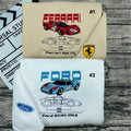 Ferrari x Ford race embroidered sweatshirt