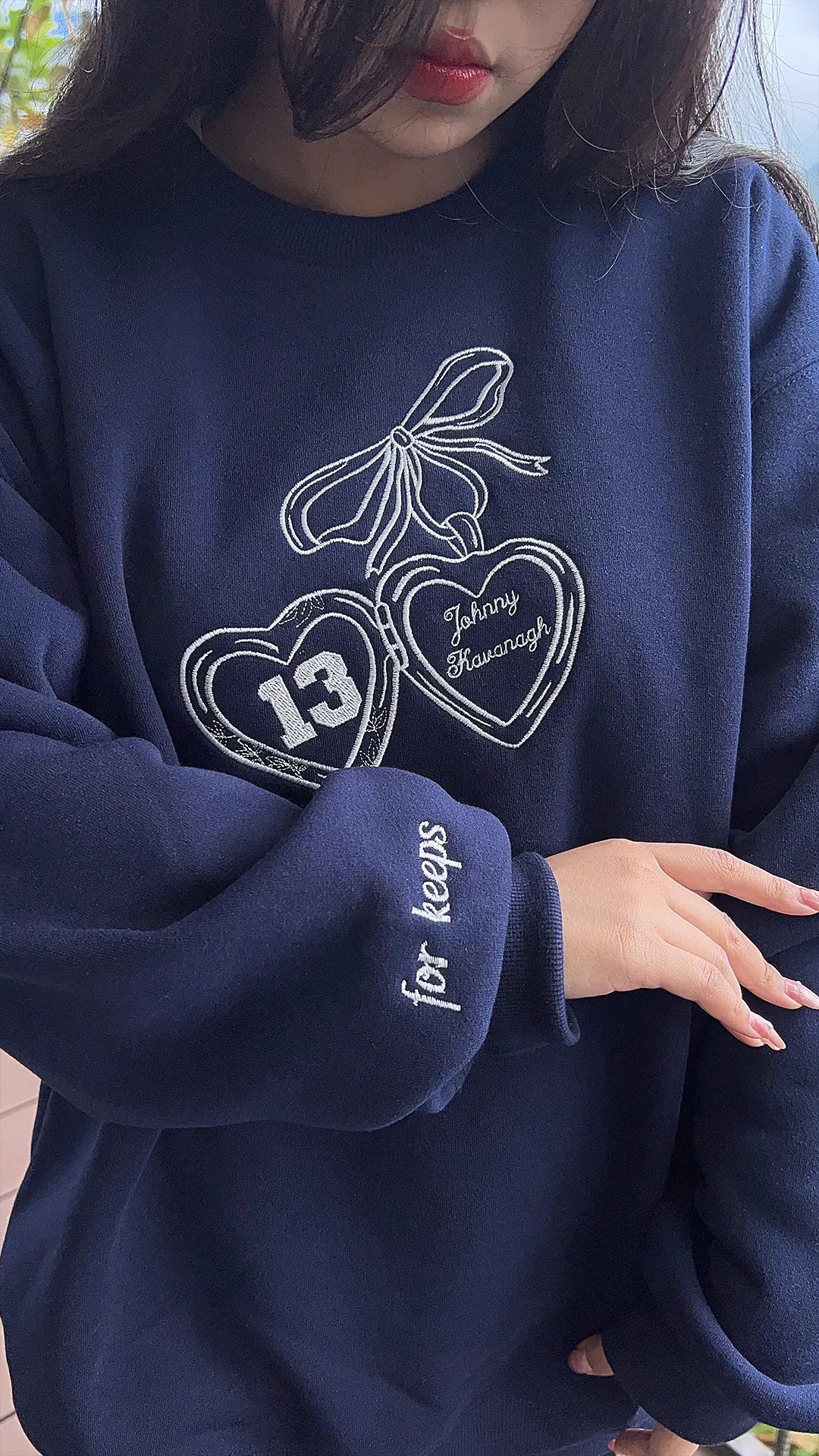 Fiction inspired sweatshirt for book fans