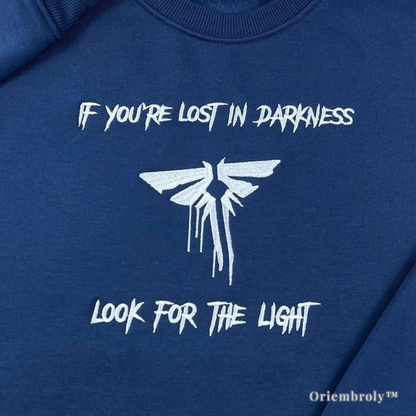 Firefly logo embroidered sweatshirt The Last of Us merch