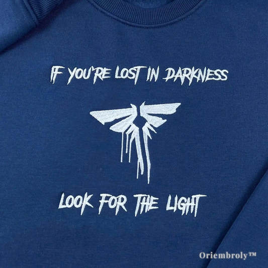 Firefly logo embroidered sweatshirt The Last of Us merch