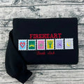 Sjm Books Embroidered Sweatshirt, ACOTAR Throne Of Glass , Fireheart - Cursebreaker - Starborn, SJM Merch, Bookish Gift
