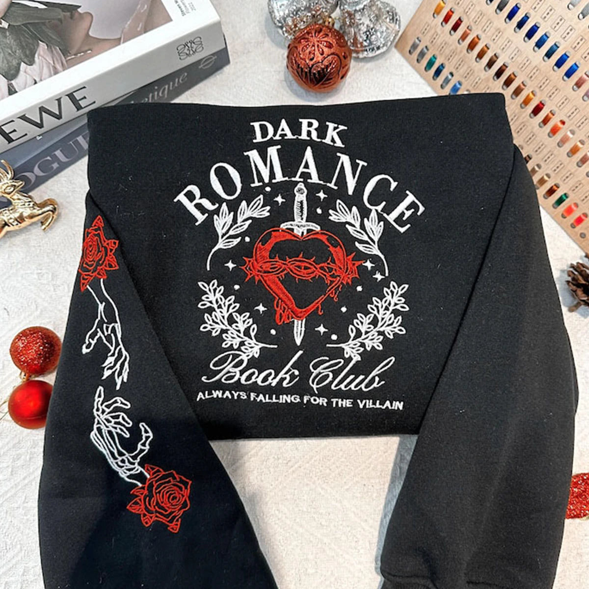 Fireheart sweatshirt inspired by Throne of Glass, ideal for fantasy book lovers and collectors.