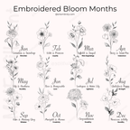 Floral birth chart