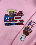 Football fan sweatshirt inspired by halftime excitement