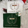 Fourth Wing embroidered dragon relic sweatshirt