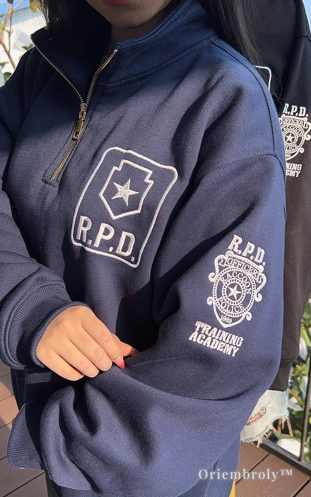 gaming sweatshirt Resident Evil RPD tactical style pullover