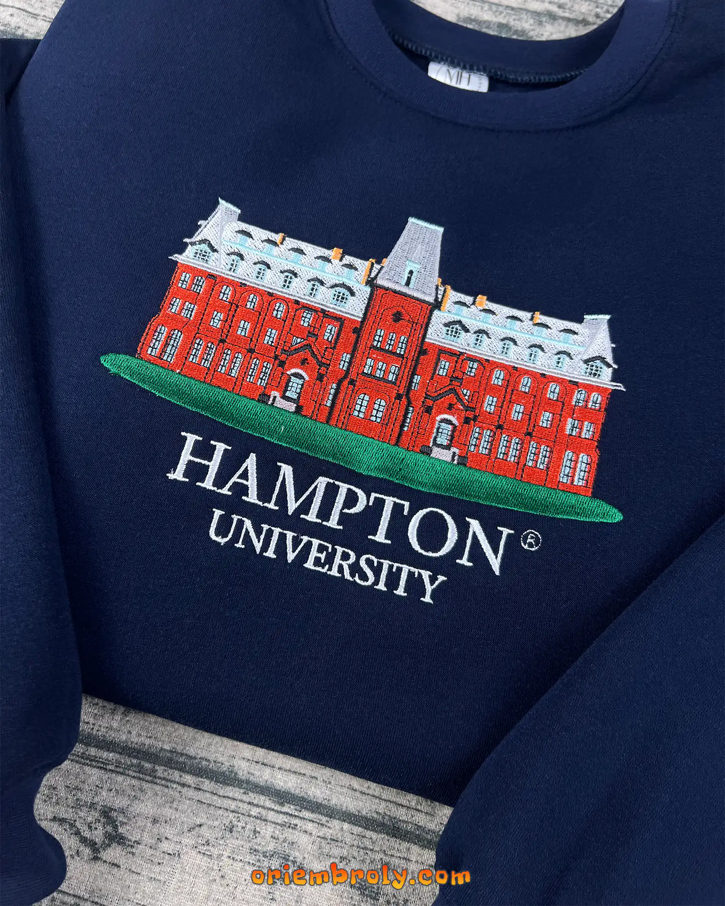HU Pirates inspired embroidered sweatshirt