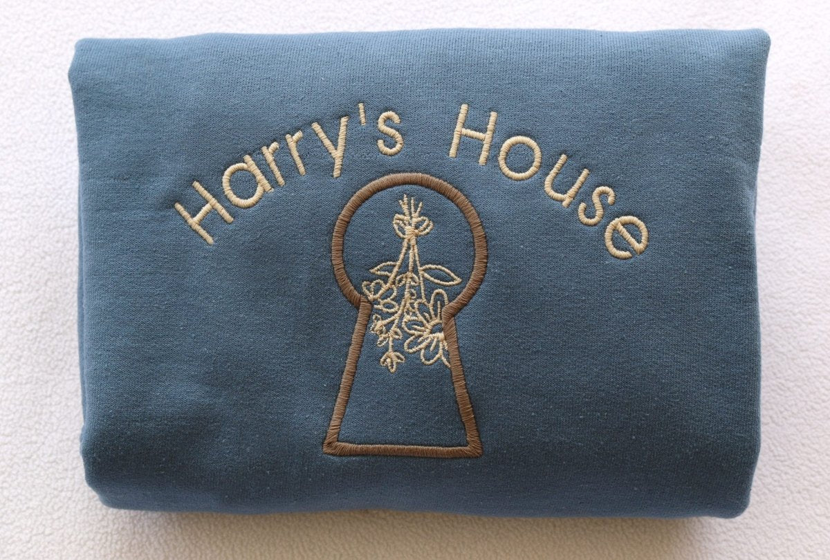 Inspired Harry's House Embroidered Sweatshirt Hoodie