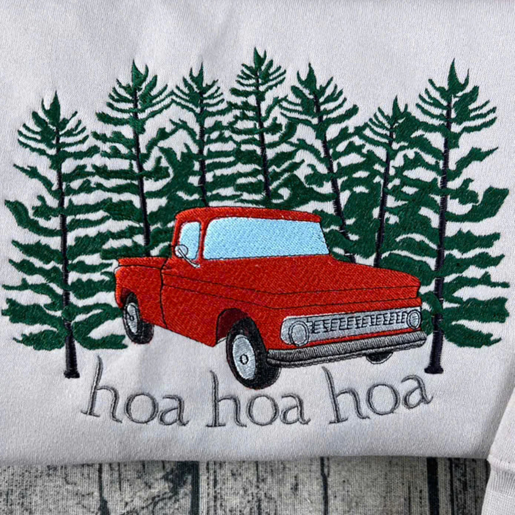 Hoa Hoa Hoa Twilight embroidery sweatshirt inspired by La Push scene from Twilight