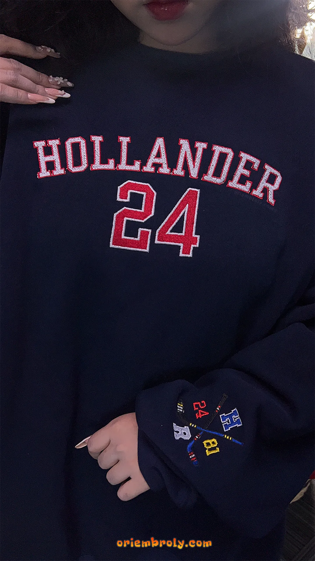 Unisex hockey fan sweatshirt made in the USA
