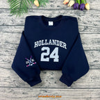 Hollander 24 hockey fan crewneck sweatshirt front view