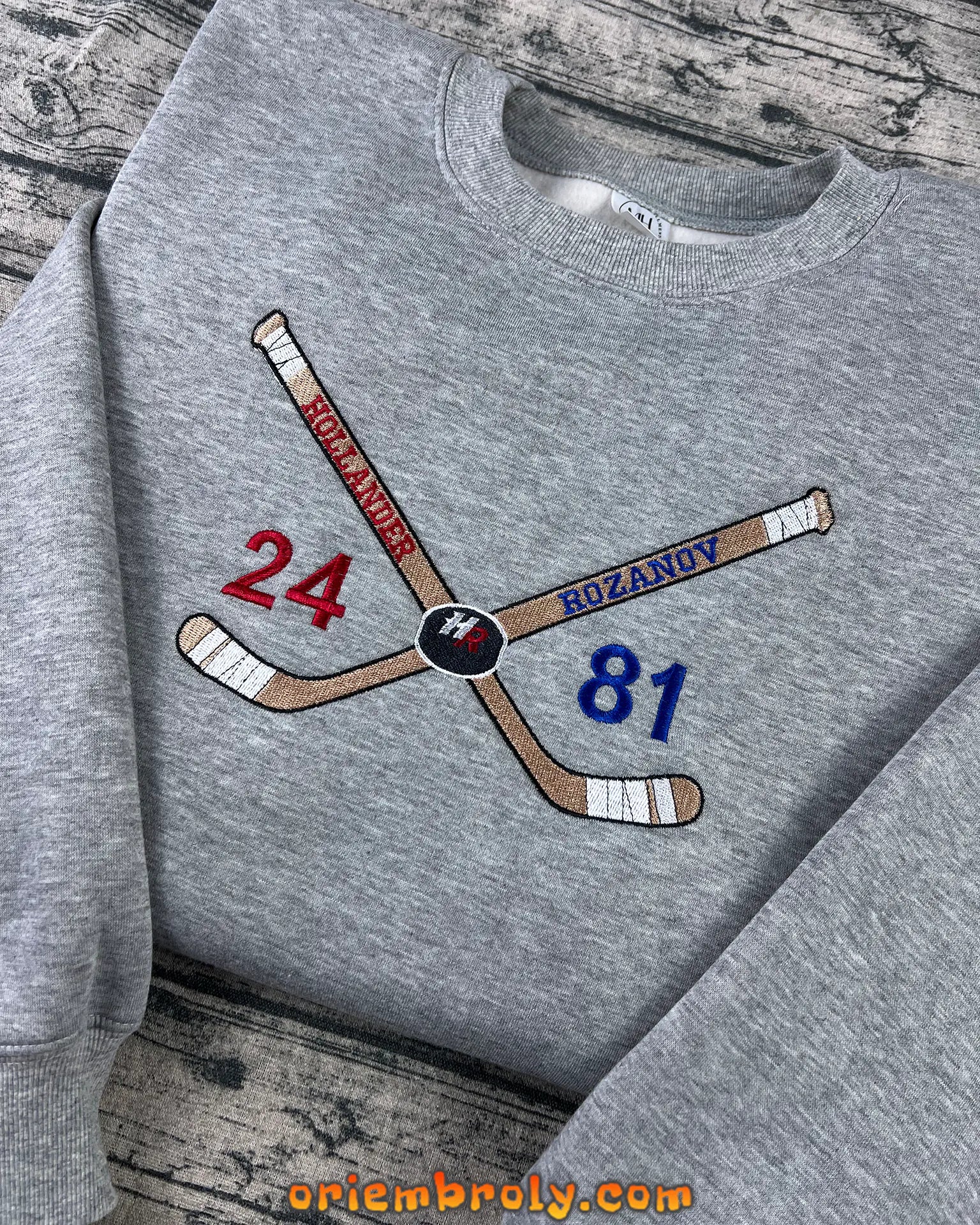 Premium Hollander Rozanov hockey sweatshirt for fans