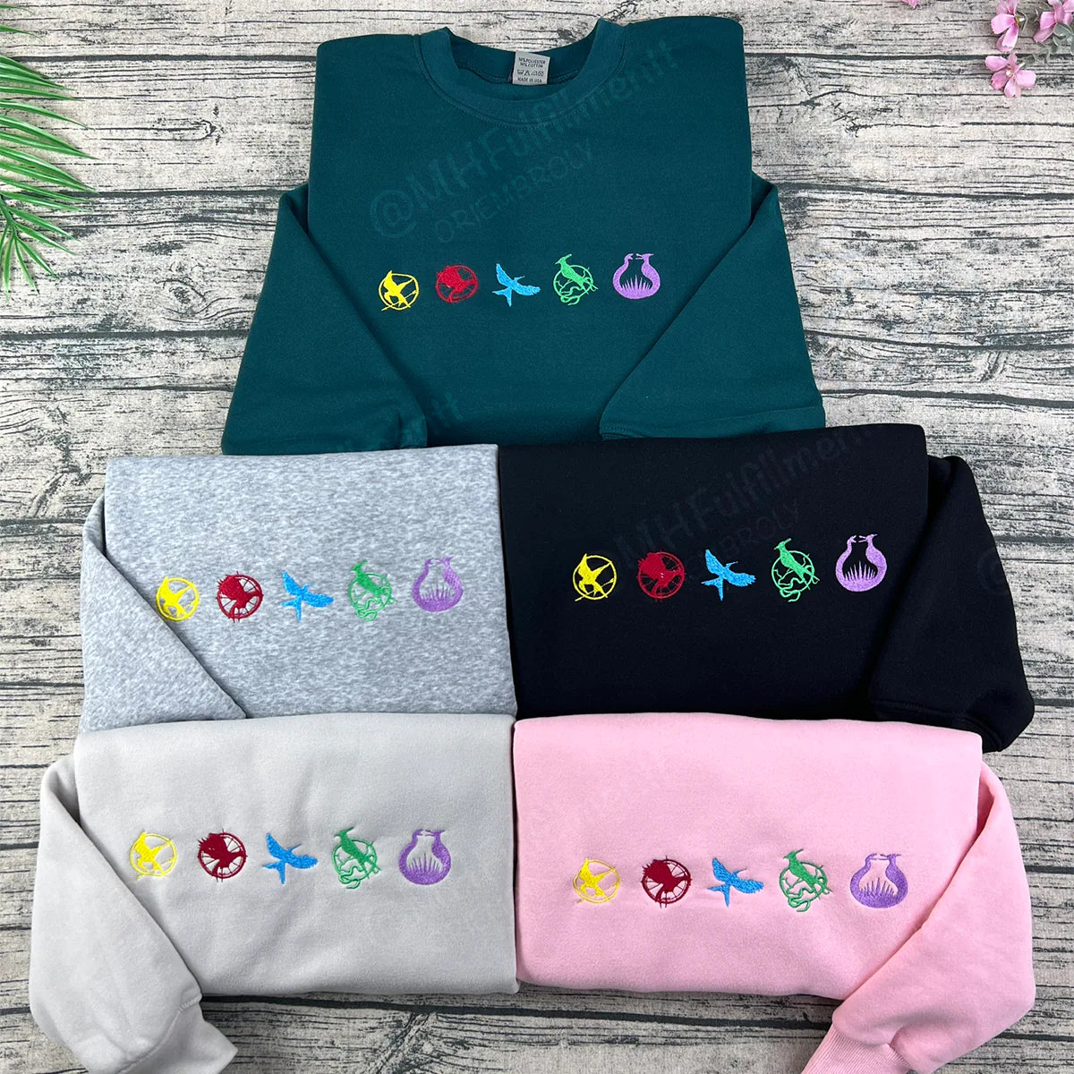 Unique Hunger Games crewneck for book and movie fans