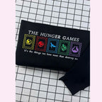 Hunger games embroidered sweatshirt