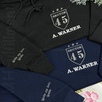 Shatter Me hoodie with Sector 45 CCR embroidered design