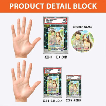 Custom Card – Personalized Wedding Card, Anniversary & Valentine’s Day Gift, Couple Photo Card