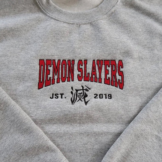 Demon Slayer Embroidered sweatshirt