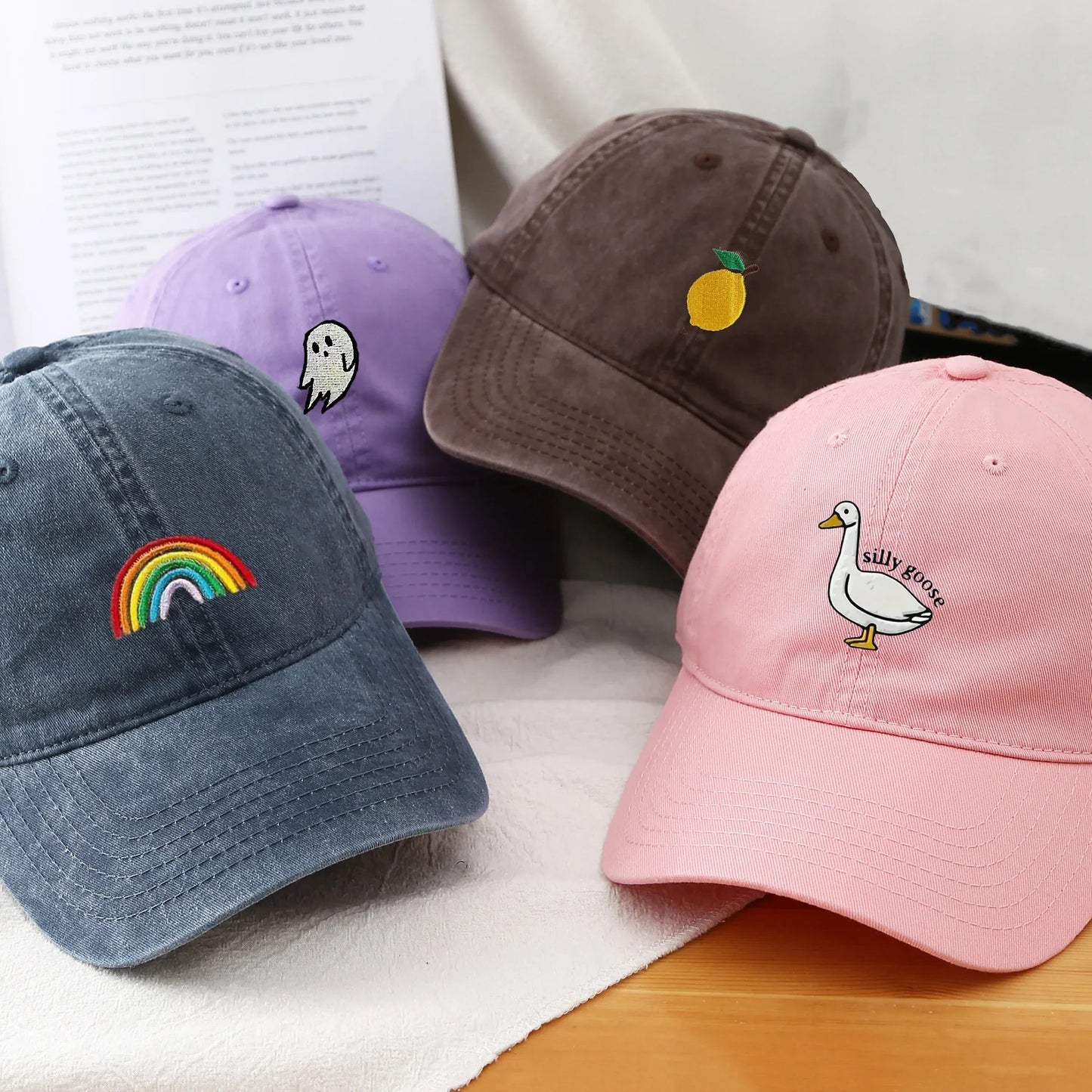 Custom Embroidered Dad Hat – Personalized Logo Baseball Cap