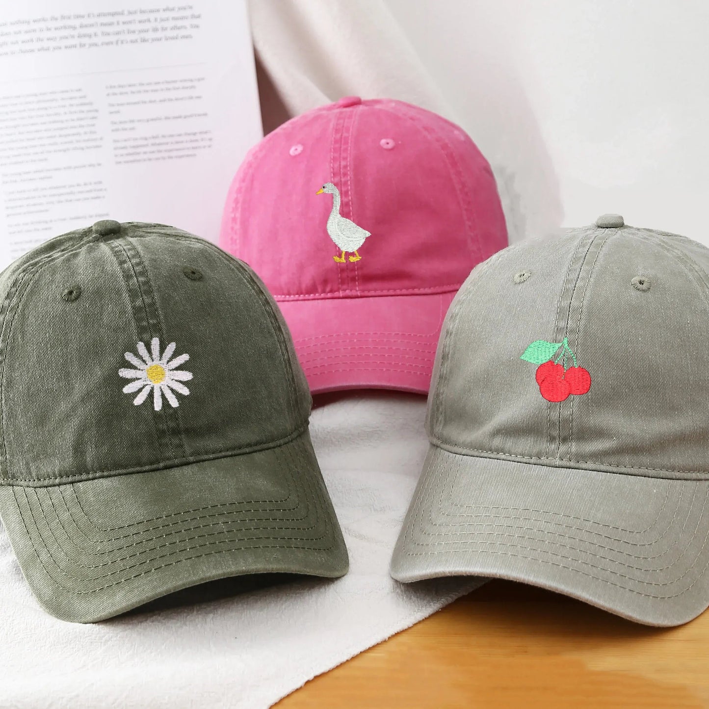 Custom Embroidered Dad Hat – Personalized Logo Baseball Cap
