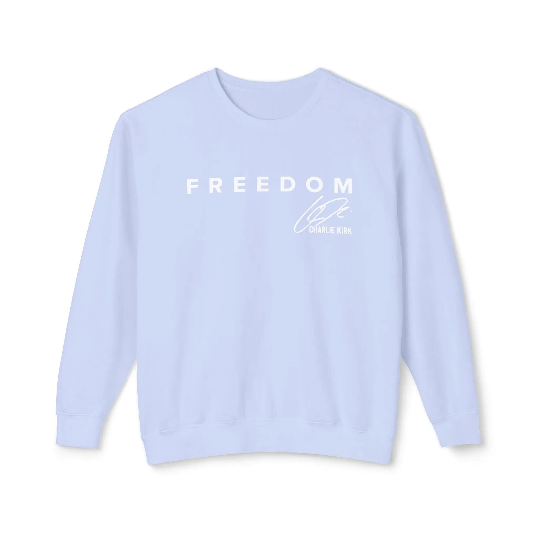 Charlie Kirk supporter embroidered hoodie political wear
