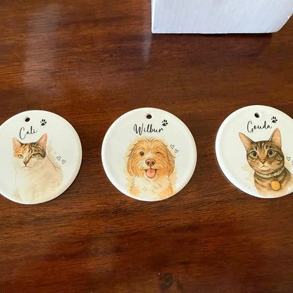Custom Ornaments for Pets, Family, Couples, Kids, Cars & Characters