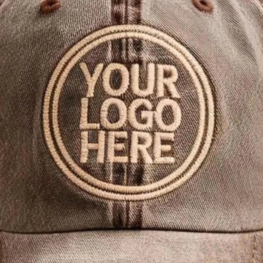 Custom Embroidered Dad Hat – Personalized Logo Baseball Cap