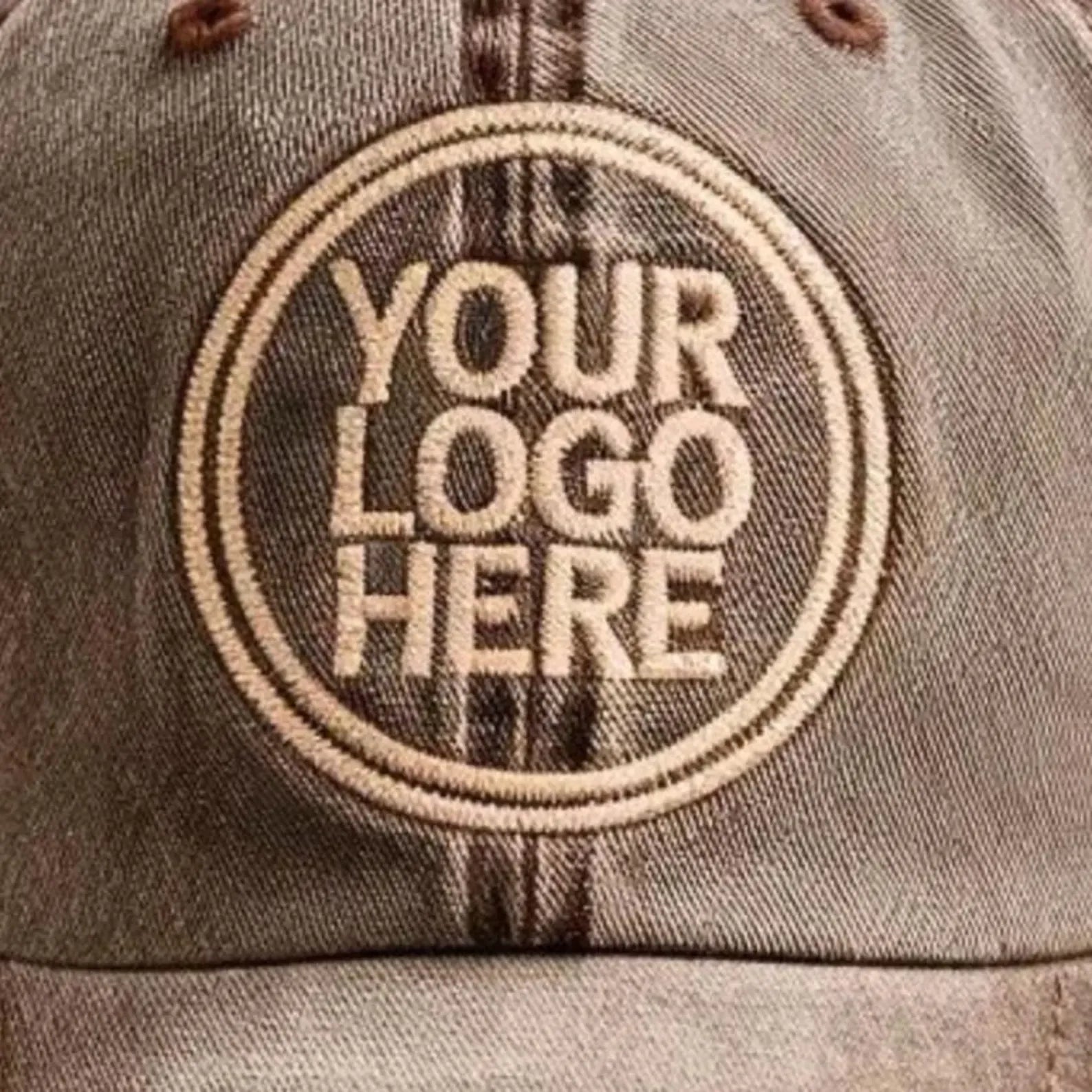 Custom Embroidered Dad Hat – Personalized Logo Baseball Cap