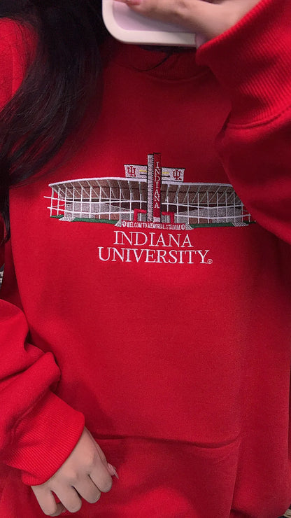 Indiana University sweatshirt unisex fit