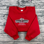 Indiana University IU embroidered crewneck sweatshirt