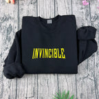 Invincible Superhero Embroidered Sweatshirt - NHPRE001