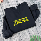 Invincible Superhero Embroidered Sweatshirt - NHPRE001