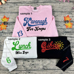 Boys of Tommen Embroidered Sweatshirt – Johnny Kavanagh, Joey Lynch, Gibsie Gibson | Bookish Merch
