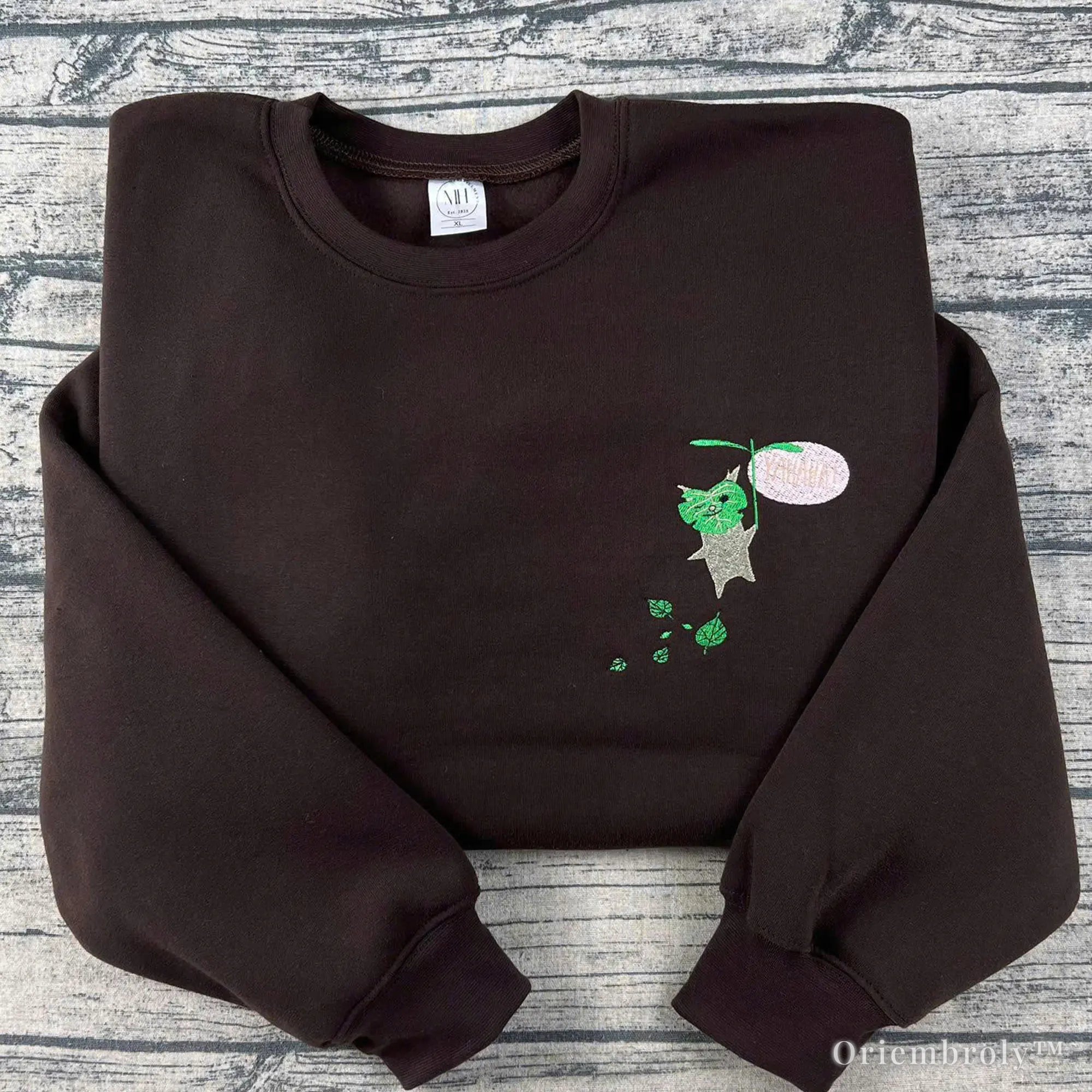 Korok embroidered sweatshirt fantasy gaming apparel