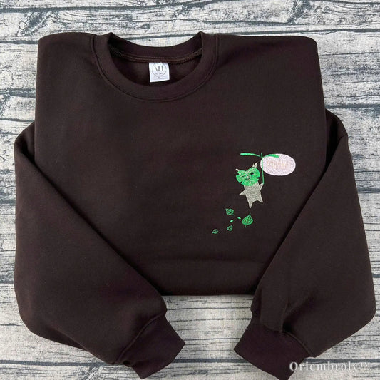 Korok embroidered sweatshirt fantasy gaming apparel