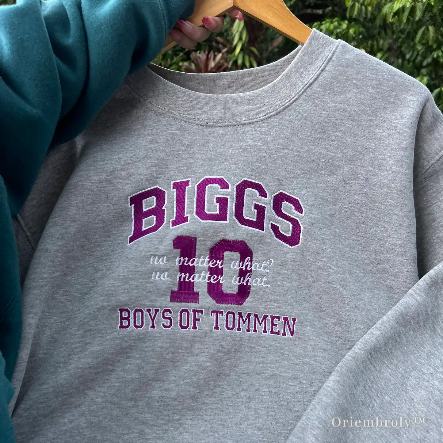 layered varsity embroidery biggs 10 boys of tommen design