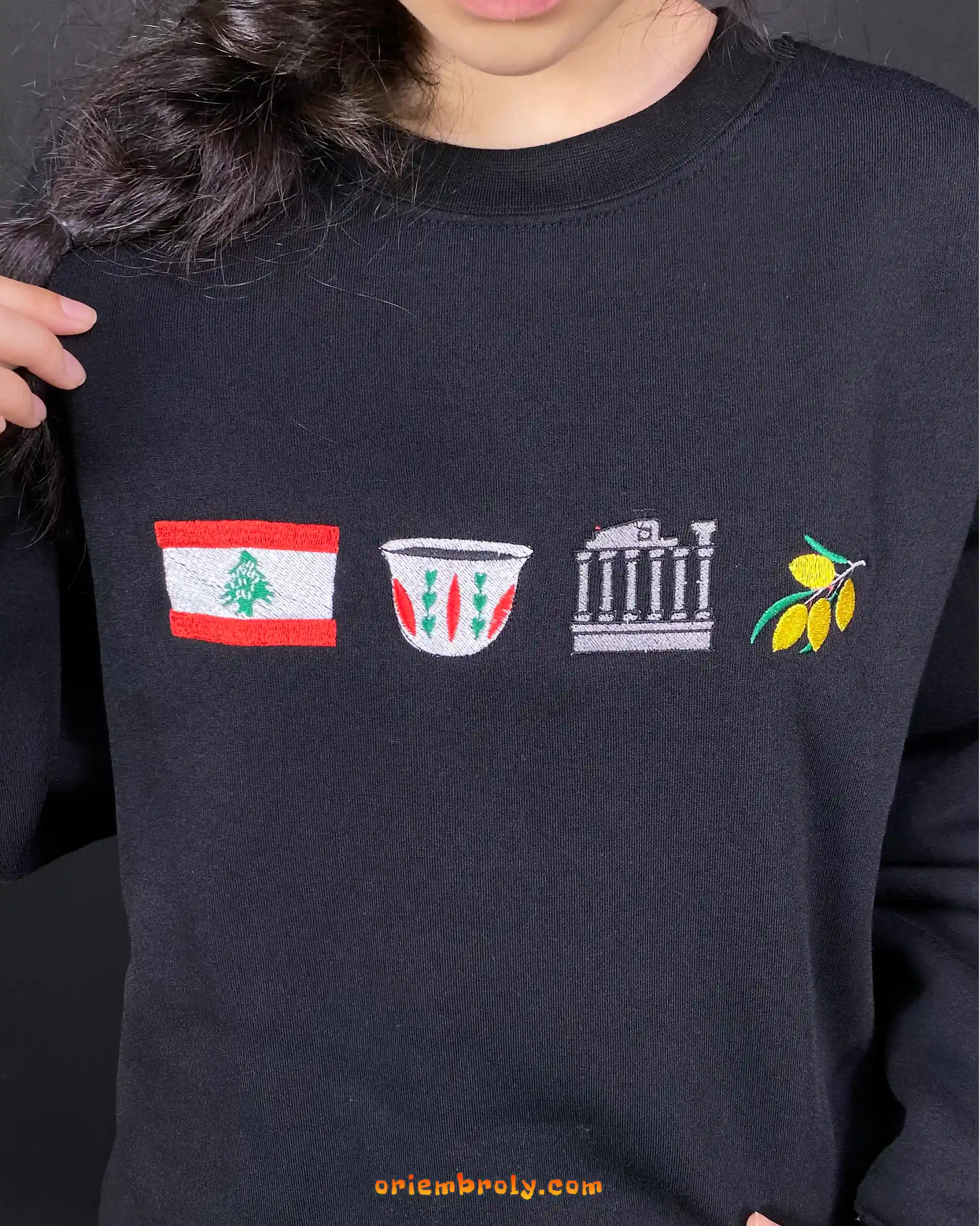 Baalbek ruins inspired Lebanese sweatshirt