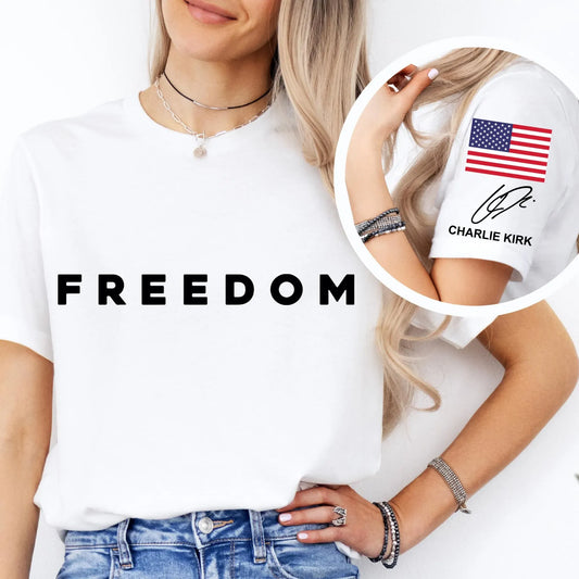 Charlie Kirk fan shirt casual everyday wear