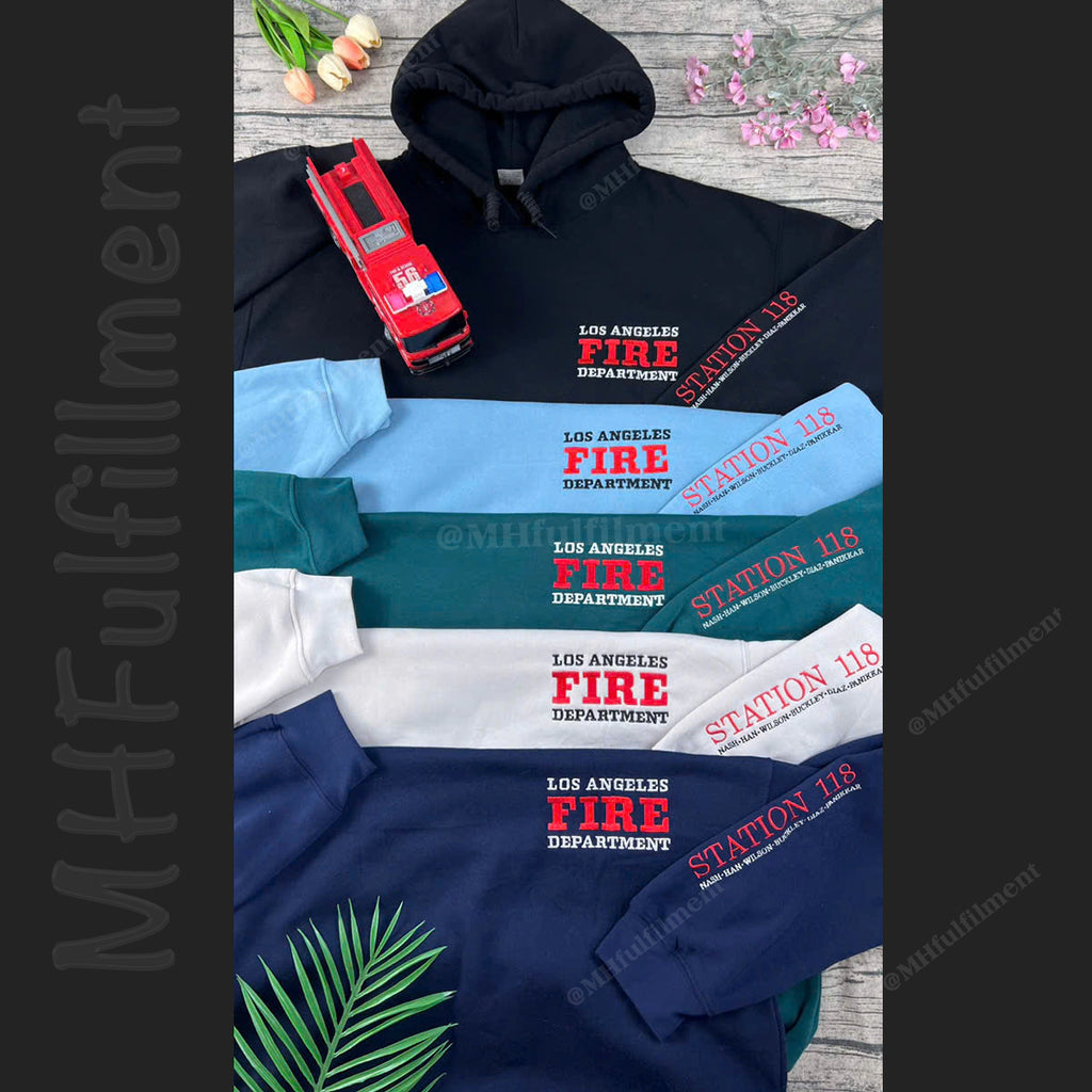 Cozy unisex 9-1-1 firefighter sweatshirt for TV show fans