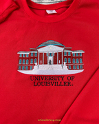University of Louisville sweatshirt unisex fit