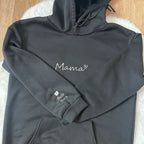 Mama Hoodie – The perfect Mother’s Day gift! A cozy, personalized sweatshirt for moms, mamas, and mummies. Custom embroidery available.