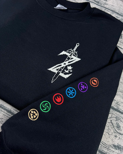 Master Sword gamer hoodie for Zelda fans