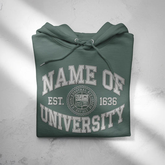 Metropolitan Community College sweatshirt with embroidered logo - ORI012