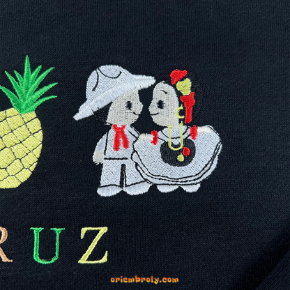 Veracruz heritage sweatshirt black unisex