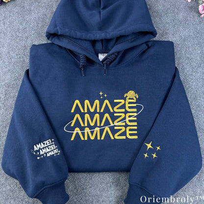Project Hail Mary AMAZE Rocky Hoodie – Sci-Fi Embroidered Space Sweatshirt