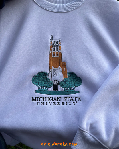 Beaumont Tower MSU alumni sweatshirt