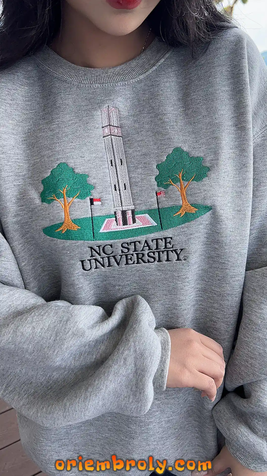 North Carolina State University sweatshirt unisex fit