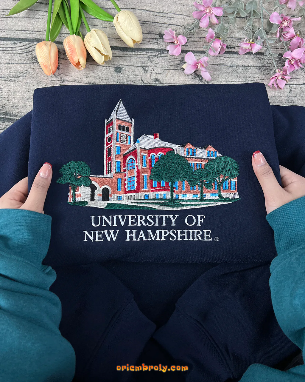 UNH hoodie university spirit wear