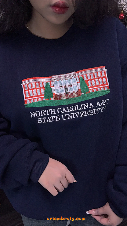 Classic NC A&T Aggies crewneck sweatshirt