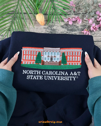 North Carolina A&T unisex college sweatshirt